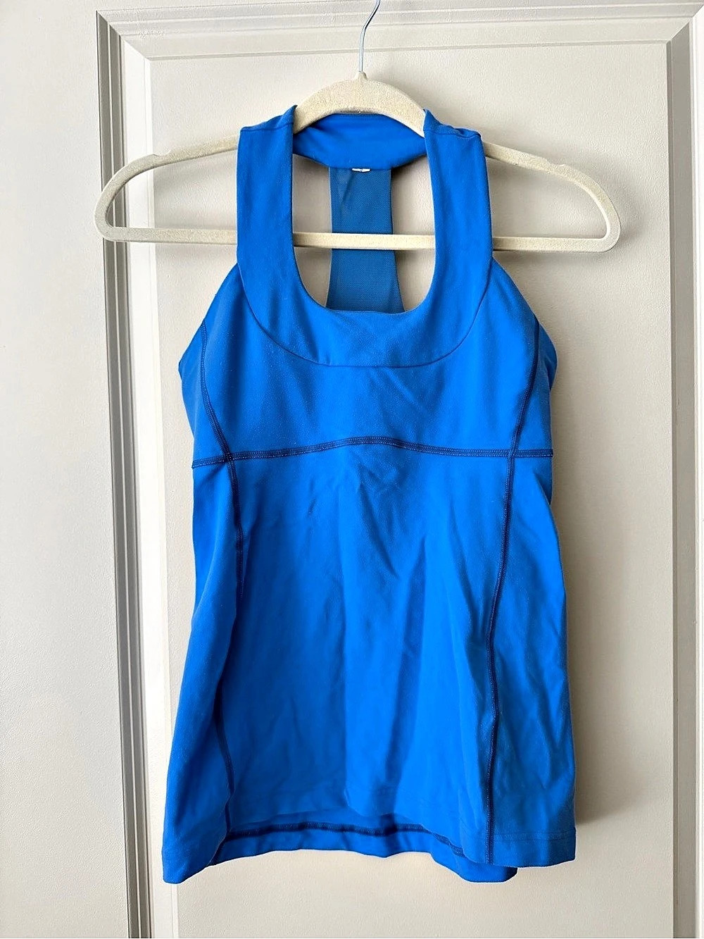 Lululemon Sculpt Tank Blue Athletic Tank Top